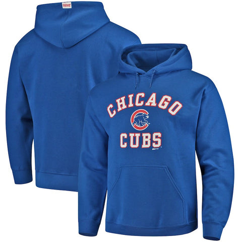 Chicago Cubs Stitches Fastball Fleece Pullover Hoodie - Royal Blue