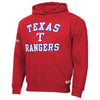 Texas Rangers Stitches Fastball Fleece Pullover Hoodie Blue