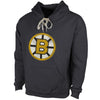 Ray Bourque Boston Bruins Old Time Hockey Malcolm Skate Lace Alumni Hoodie - Heather Gray