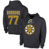 Ray Bourque Boston Bruins Old Time Hockey Malcolm Skate Lace Alumni Hoodie - Heather Gray