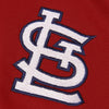 St. Louis Cardinals Track Full Zip Performance Jacket - Red