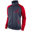 Atlanta Braves Women's Full Zip Track Jacket 1.5 - Navy
