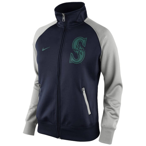 Seattle Mariners Women's Full Zip Track Jacket 1.5 - Navy