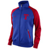 Texas Rangers Women's Full Zip Track Jacket - Royal Blue