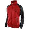 Cincinnati Reds Women's Full Zip Track Jacket - Red  -
