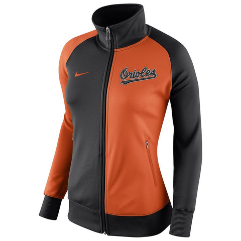 Baltimore Orioles Women's Cooperstown Track Jacket - Black