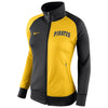 Pittsburgh Pirates Women's Cooperstown Collection Full-Zip Track Jacket - Black/Gold