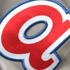 Atlanta Braves Cooperstown Collection Performance Colorblock Jacket - Royal