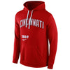 Cincinnati Reds Cooperstown Performance Pullover Hoodie - Red