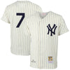 Mickey Mantle New York Yankees Mitchell & Ness MLB Authentic Jersey - Cream