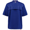 New York Mets Majestic Men's On-Field Training Half Zip Pullover Jacket - Royal