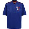 Texas Rangers Majestic On-Field Training Half Zip Pullover Cool Base Jacket - Royal