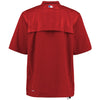 Cincinnati Reds Majestic Men's On-Field Training Half Zip Pullover Jacket - Red