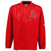 Los Angeles Angels Majestic On Field Cool Base Training Half-Zip Jacket - Red