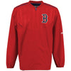 Boston Red Sox Majestic On Field Cool Base Training Half-Zip Jacket - Red