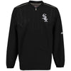 Chicago White Sox Majestic On Field Cool Base Training Half-Zip Jacket - Black