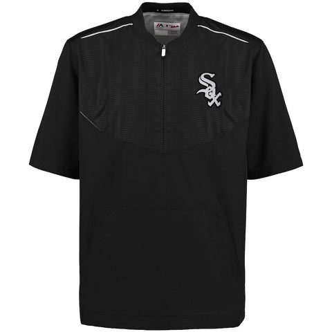 Chicago White Sox Majestic Men's On-Field Training Half Zip Pullover Jacket
