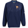 Tampa Bay Rays Majestic On Field Cool Base Training Half-Zip Jacket - Navy