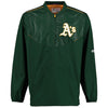 Oakland Athletics Majestic On Field Cool Base Training Half-Zip Jacket - Green