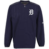 Detroit Tigers Majestic On Field Cool Base Training Half-Zip Jacket - Navy