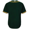 Oakland Athletics Majestic Youth Official Cool Base Jersey - Green