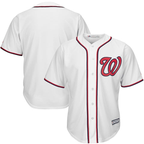 Washington Nationals Majestic Big & Tall Replica Jersey - White