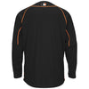 Baltimore Orioles Majestic On-Field Practice Pullover Sweatshirt - Black