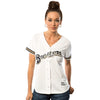 Milwaukee Brewers Majestic Women's Cool Base Jersey - White