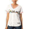 Miami Marlins Majestic Women's Cool Base Jersey