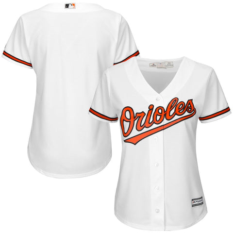 Baltimore Orioles Majestic Women's Cool Base Jersey - White