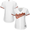 Baltimore Orioles Majestic Women's Cool Base Jersey - White