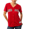 Boston Red Sox Majestic Women's Cool Base Jersey - Scarlet