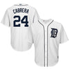 Miguel Cabrera Detroit Tigers Majestic Cool Base Player Jersey - White