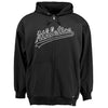 Oakland Athletics Majestic Big & Tall First Play Full Zip Hoodie - Gray