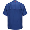 Los Angeles Dodgers Majestic Big & Tall Cool Base On Field Short Sleeve Training Jacket - Royal