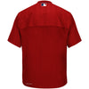 St. Louis Cardinals Majestic Big & Tall Cool Base On Field Short Sleeve Training Jacket - Red