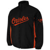 Big & Tall Baltimore Orioles Double Climate On-Field Jacket - Black