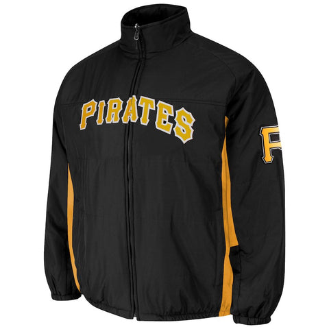Pittsburgh Pirates Double Climate On-Field Jacket - Black