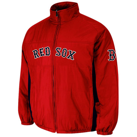 Boston Red Sox Double Climate On-Field Jacket - Red