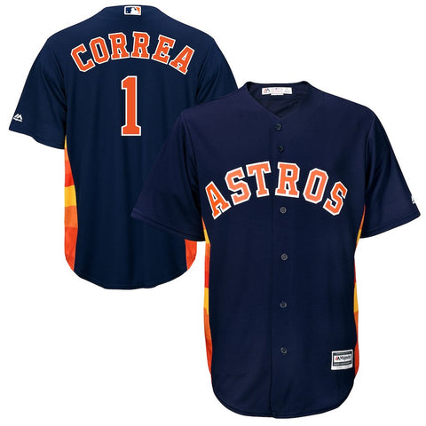 Carlos Correa Houston Astros Majestic Official Cool Base Player Jersey