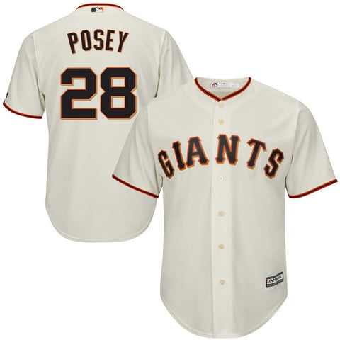 Buster Posey San Francisco Giants Majestic Cool Base Player Jersey
