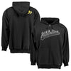 Oakland Athletics Majestic Big & Tall First Play Full Zip Hoodie - Gray