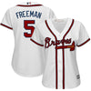 Freddie Freeman Atlanta Braves Majestic Women's Cool Base Player Jersey