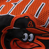 Baltimore Orioles Double Switch Pullover V-Neck Jacket - Black