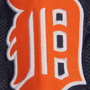 Detroit Tigers Wild Pitch V-Neck Pullover Jacket - Navy Blue