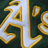Oakland Athletics Relay Throw Poly Fleece Full Zip Jacket - Green