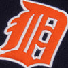 Detroit Tigers Relay Throw Poly Fleece Full Zip Jacket - Navy Blue