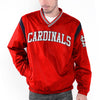 St. Louis Cardinals Wild Pitch V-Neck Pullover Jacket - Red