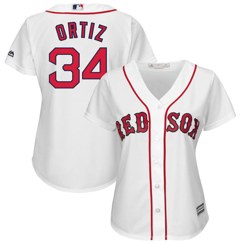 David Ortiz Boston Red Sox Majestic Women's Cool Base Player Jersey