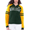 Oakland Athletics Women's Prime Time Full Zip Jacket - Green